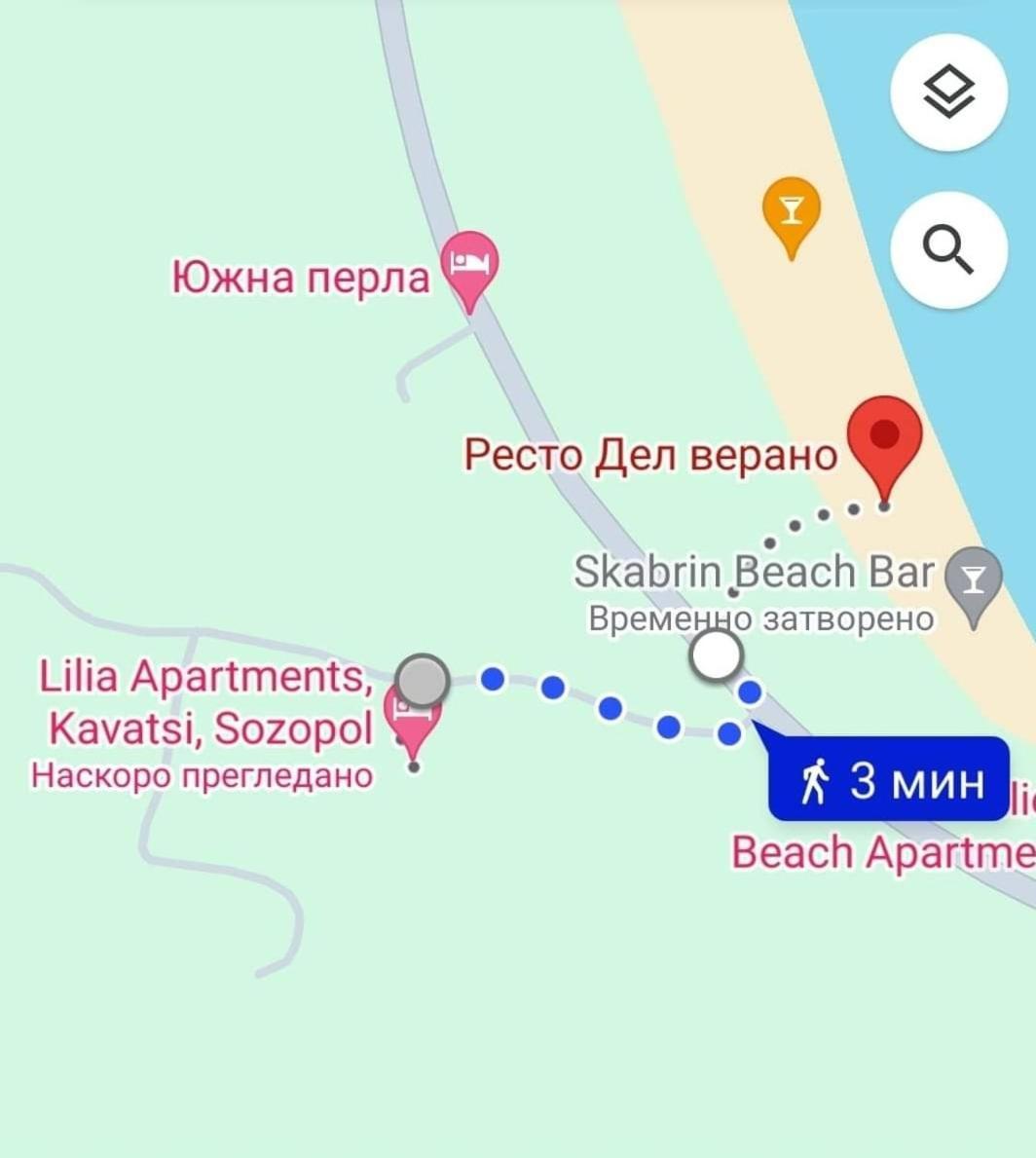 Lilia Apartments Каваци, Созопол Sozopol Exterior foto